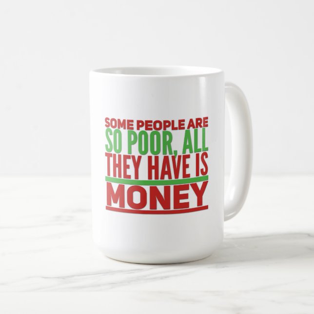 Caneca De Café Money - Classic Mug (Frente Esquerda)