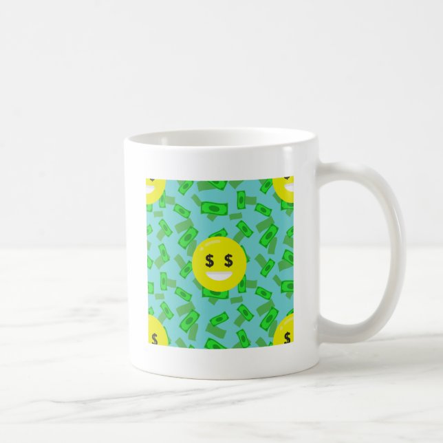 Caneca De Café money eyed emoji (Direita)