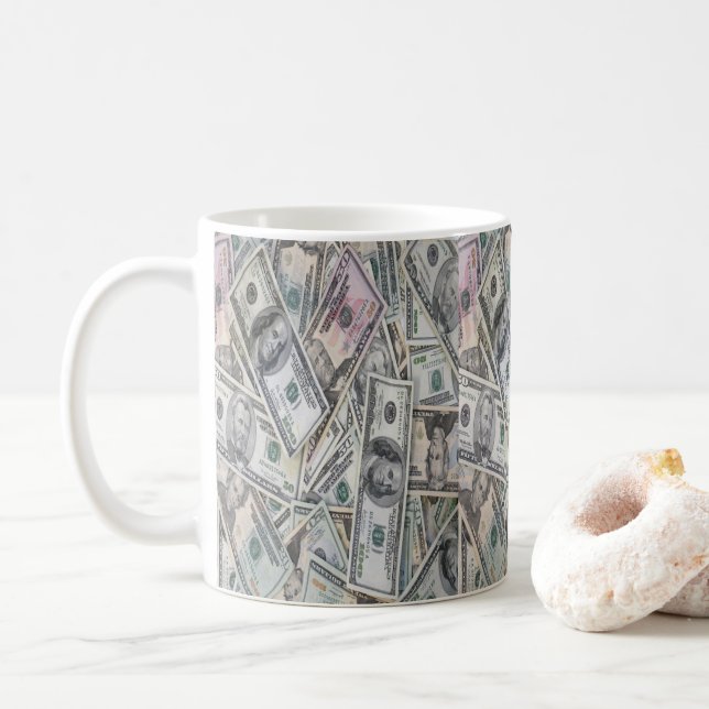 Caneca De Café Money Mug (Com Donut)