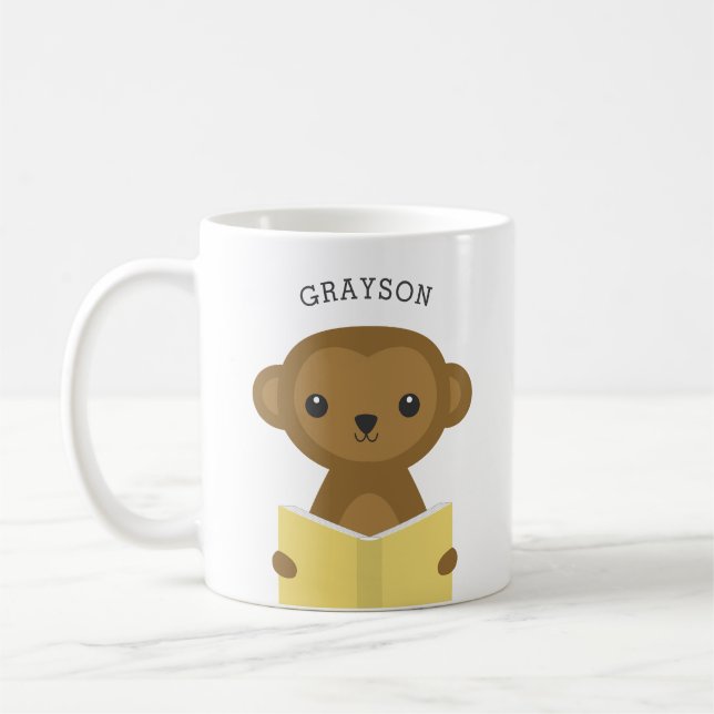 Caneca De Café Monkey Mugs (Esquerda)