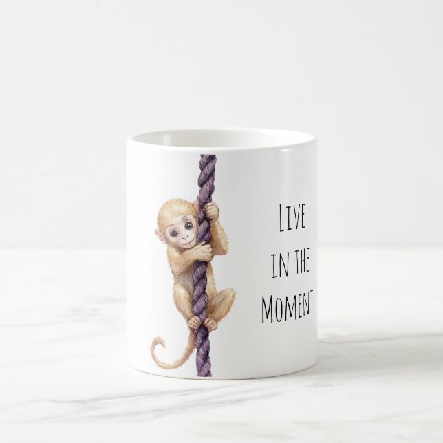 Caneca De Café Monkey Purple Rope (Centro)