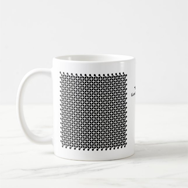 Caneca De Café Mono Maze - Fluxo Retro (Esquerda)