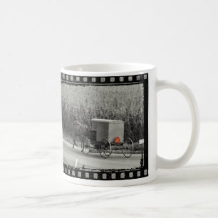 Caneca De Café Monochrome com erros de Amish