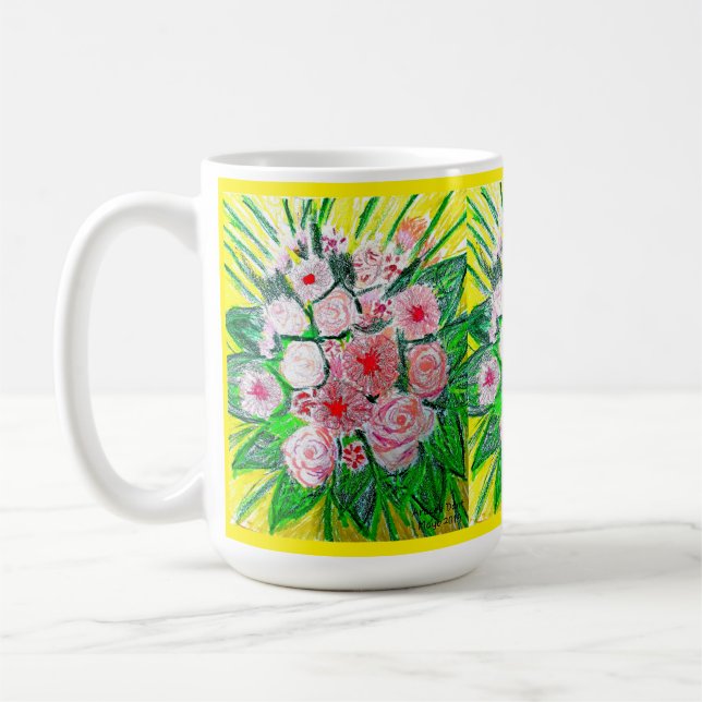Caneca De Café Monocromático (Esquerda)