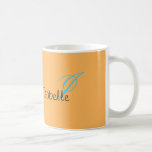 Caneca De Café Monograma<br><div class="desc">Design criada por Deborah Miller,  artista do Missouri.</div>