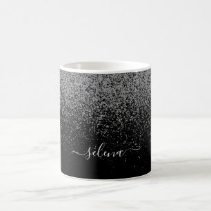 Caneca De Café Monograma de Garota Negra