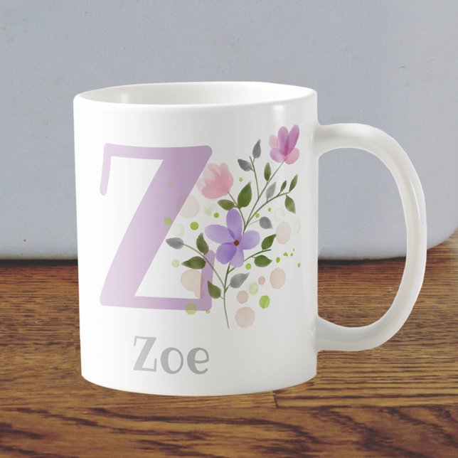 Caneca De Café Monograma e Nome (Criador carregado)