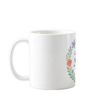 Monograma Floral de Elegância Whimsical