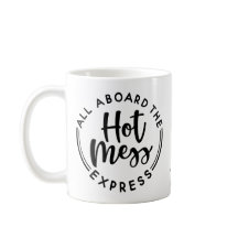 Monograma Hot Mess Express Coffee Mug
