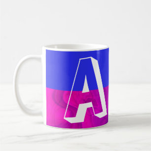 Caneca De Café Monograma Legal moderno