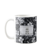 Monograma Silver - Letra Floral Watercolor