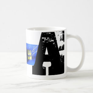 Caneca De Café Monograma Tipografia Legal