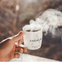 Monogramas Obrigado Mug