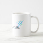 Caneca De Café Monogrammed<br><div class="desc">O design criou por Deborah Miller,  artista de Missouri.</div>