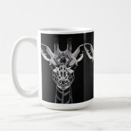 Caneca De Café Monotone Giraffe mug