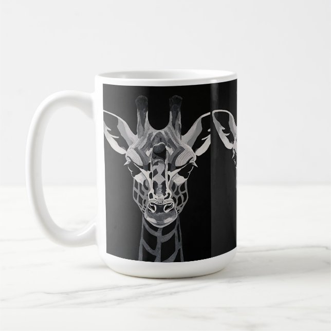 Caneca De Café Monotone Giraffe mug (Esquerda)