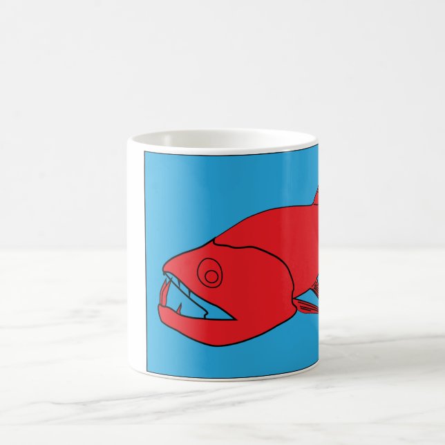 Caneca De Café Monster Fish Coffee Mug (Centro)