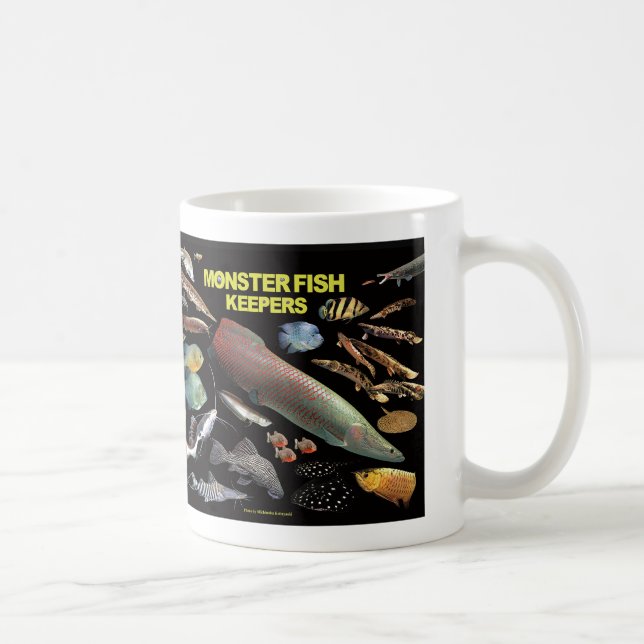 Caneca De Café Monster Fish Keepers (Direita)