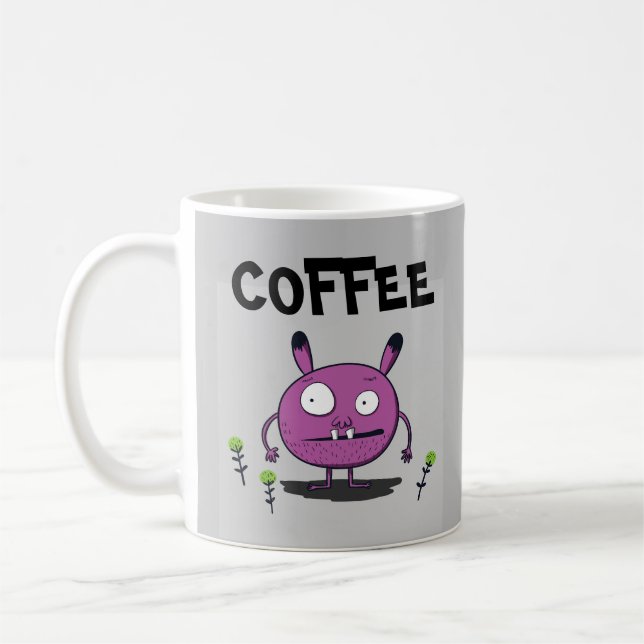 CANECA DE CAFÉ MONSTER FUNNY CAFFEE MUGS (Esquerda)