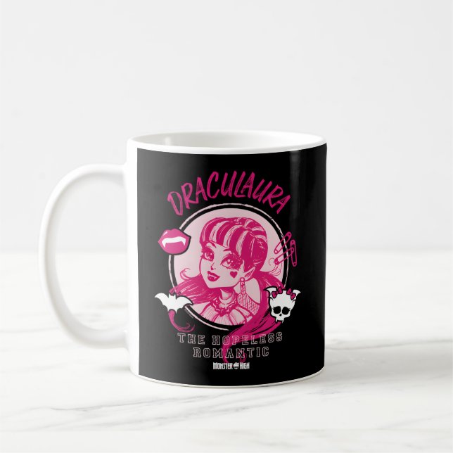 Caneca De Café Monster High Draculaura (Esquerda)