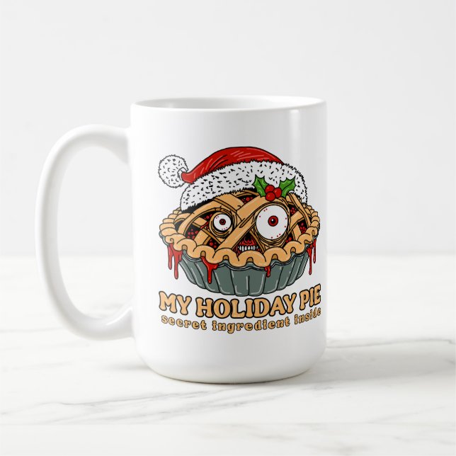 Caneca De Café Monster Holiday Pie (Esquerda)