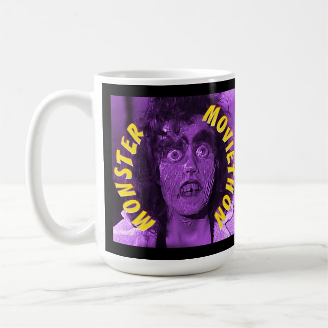 Caneca De Café Monster Moviethon Monster Girl (Esquerda)