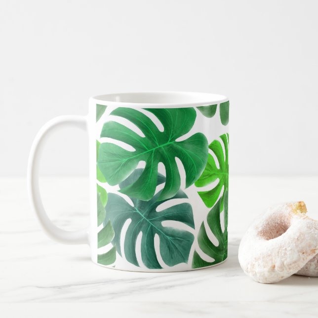 Caneca De Café Monstera (Com Donut)
