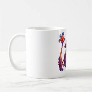 Caneca De Café Monstro Cromático com Pintas