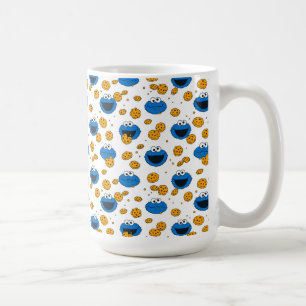 Caneca De Café Monstro das Bolachas C é de Cookie Pattern