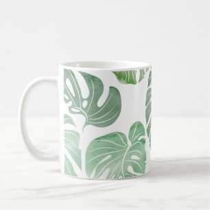 Caneca De Café Monstro de aquarela, papel de parede sem costura t