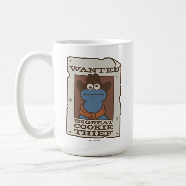 Caneca De Café Monstro de cookies | POSTER (Esquerda)