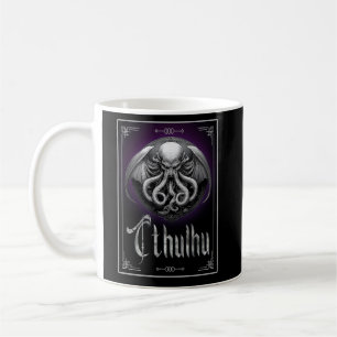 Caneca De Café Monstro de horror do Halloween de Cthulhu