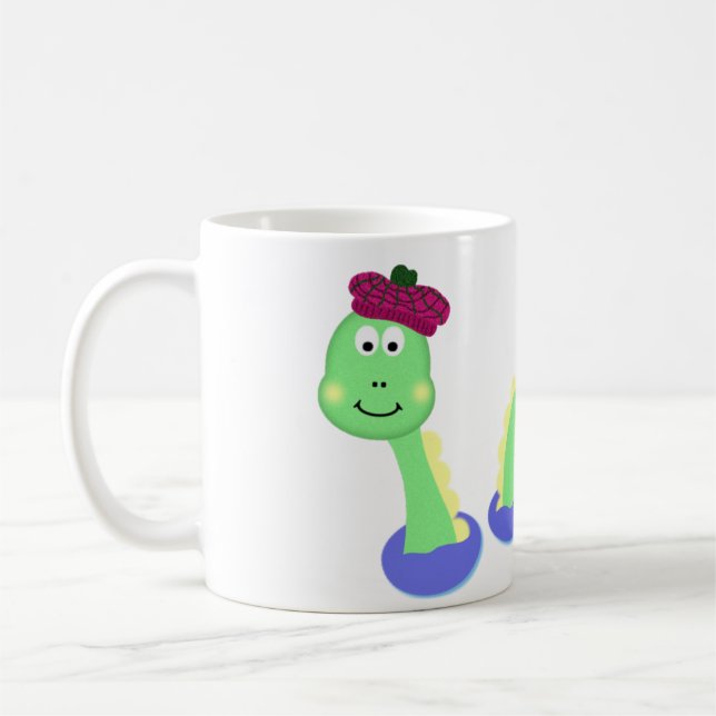 Caneca De Café Monstro de Loch Ness (Esquerda)