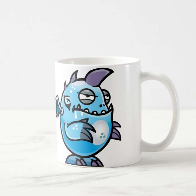 Caneca De Café Monstro do espaço (Direita)