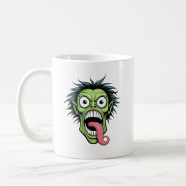 Caneca De Café Monstro Grito de Choque Halloween