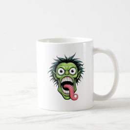 Caneca De Café Monstro Grito de Choque Halloween