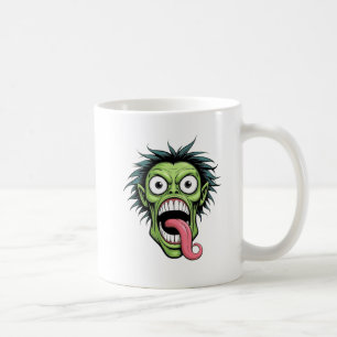 Caneca De Café Monstro Grito de Choque Halloween