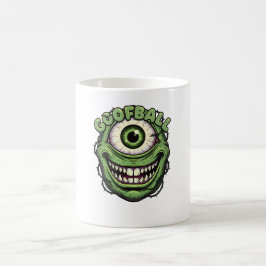 Caneca De Café Monstro Olho de Bobo – Desenho Animado Sinistro e 