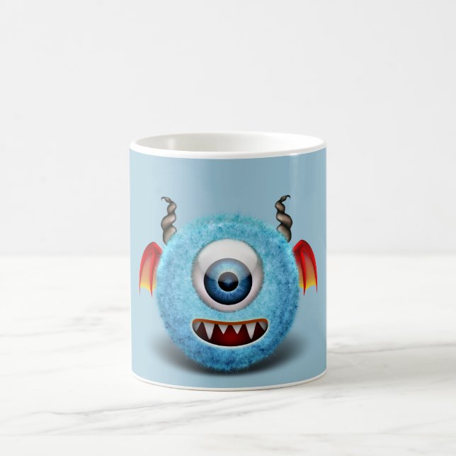 Caneca De Café Monstro peludo (Centro)