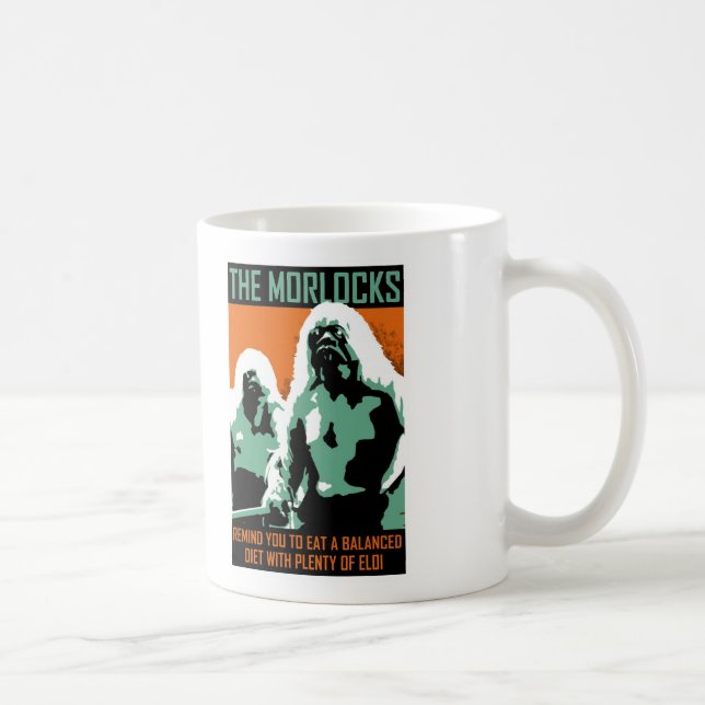 Caneca De Café Monstro PSA - Morlocks (Direita)