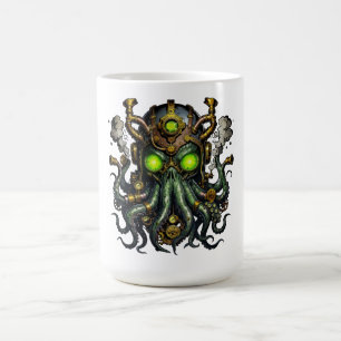 Caneca De Café monstro Steampunk Cthulhu