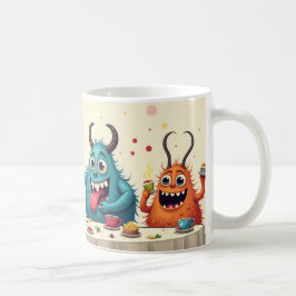 Caneca De Café Monstros