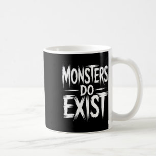 Caneca De Café Monstros Existem No Halloween Do Horror Do Workout