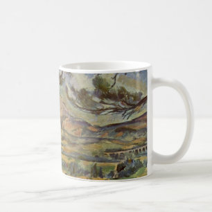 Caneca De Café Mont Sainte-Victoire por Paul Cézanne