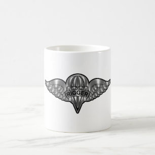 Caneca De Café Montador de Pára-quedas - Soldados Aerotransportad