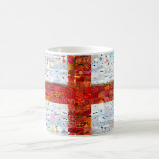 Caneca De Café Montagem da bandeira de Inglaterra