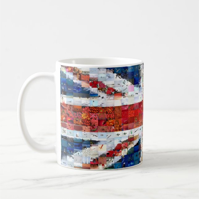 Caneca De Café Montagem de Union Jack (Esquerda)