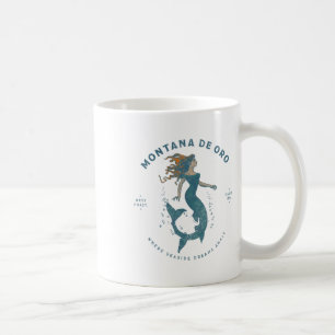 Caneca De Café Montana De Oro State Park Los Osos Retro Vintage M