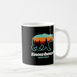 Caneca De Café Montana Snowbowl Skiting Snowboard Bear