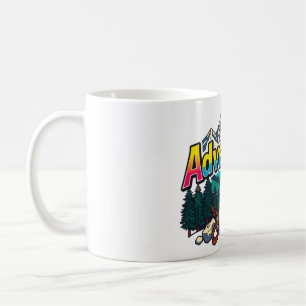 Caneca De Café Montanha de Aventura – Design de Natureza de Camin